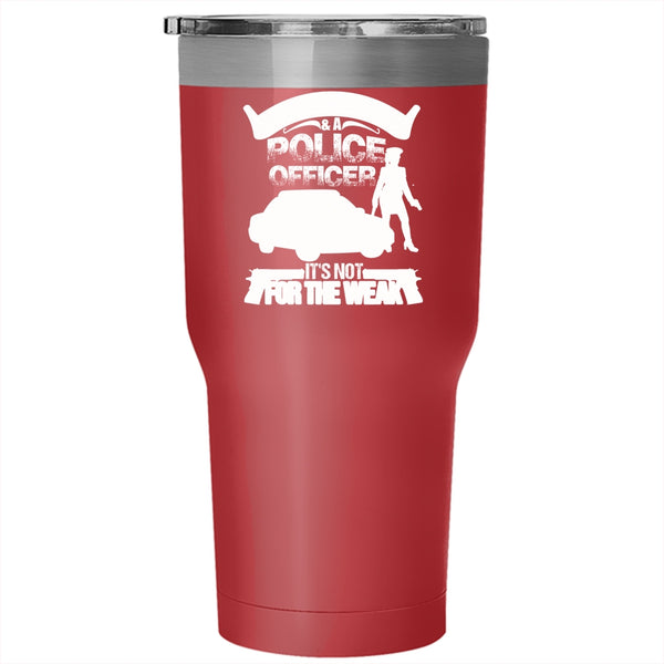 I'm A Mom And A Police Officer Tumbler 30 oz Stainless Steel, Funny Gift For My Mom Travel Mug