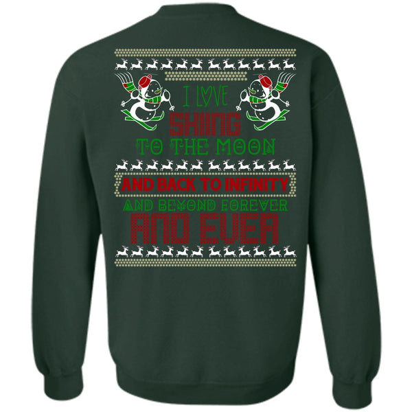 Being A Skier T Shirt, Calls Me A Skiing Sweatshirt