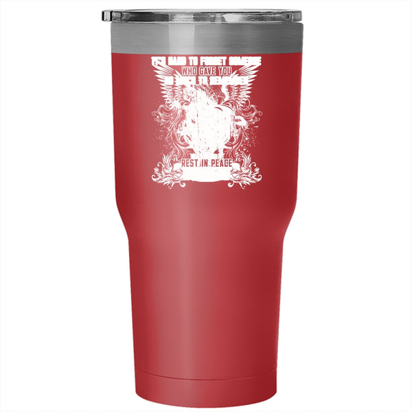 It's Hard To Forget Someone Tumbler 30 oz Stainless Steel, Cool Husband Travel Mug