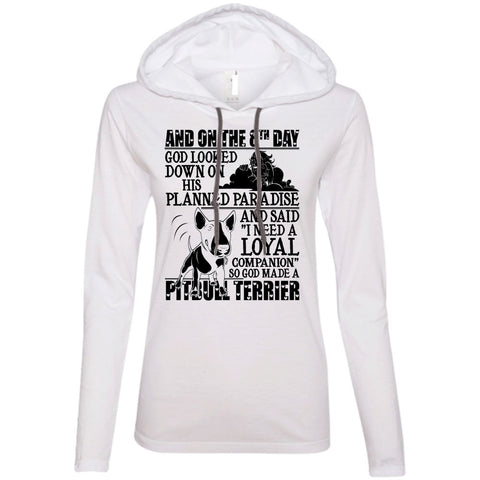 A black t-shirt with the shopify logo