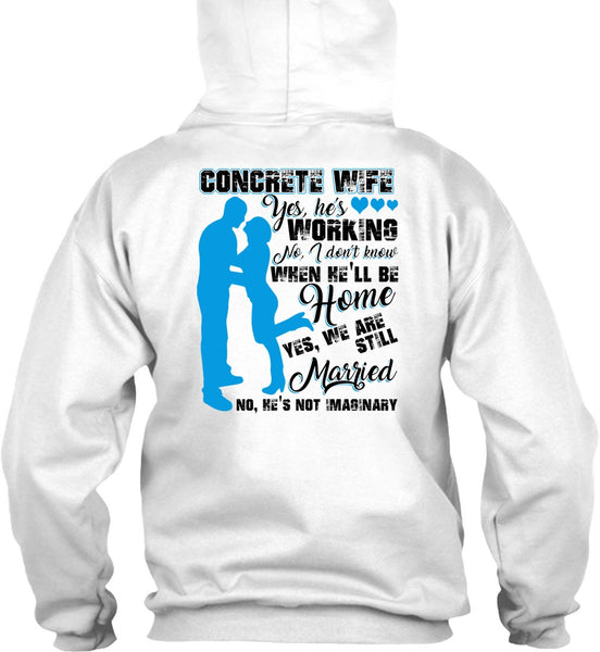 Concrete Wife T Shirt, I Love Wife T Shirt