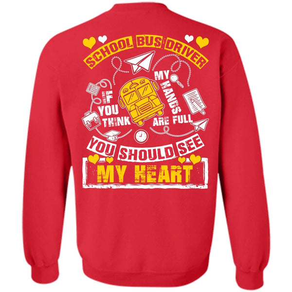 You Should See My Heart T Shirt, I Love Bus Sweatshirt