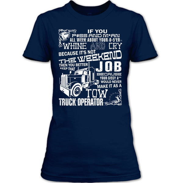 Tow Truck Operator T Shirt, Coolest Truck Operator T Shirt