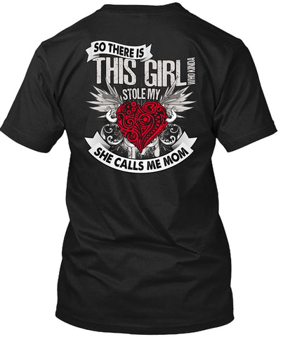 A black t-shirt with the shopify logo