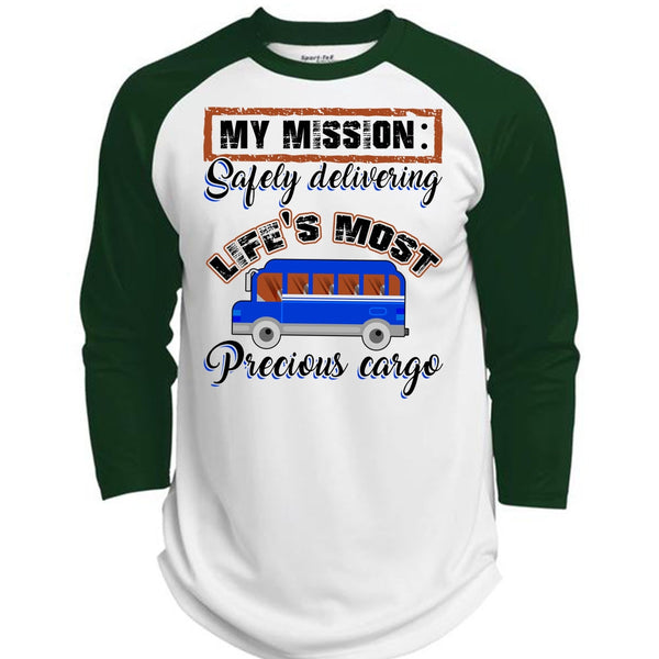 Delivering Life's Most Precious Cargo T Shirt, I Love Driving T Shirt, Awesome T-Shirts  (Polyester Game Baseball Jersey)