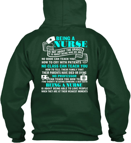 Being A Nurse T Shirt, No Class Can Teach You T Shirt