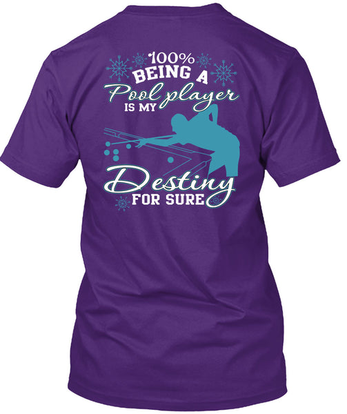 Being A Pool Player T Shirt, I Love Pool T Shirt