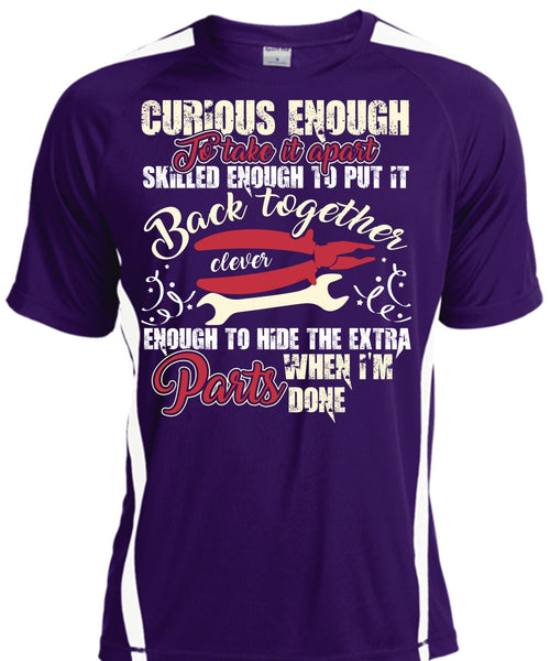 Curious Enough To Take It Apart T Shirt, Being An Electrician T Shirt, Cool Shirt