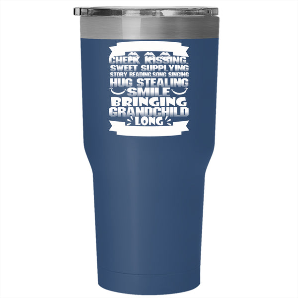 I'm A Present Giving Tumbler 30 oz Stainless Steel, I'm A Nanny Travel Mug