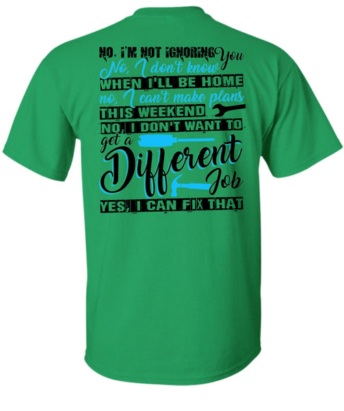 I Can Fix That T Shirt, I Love Electrician T Shirt