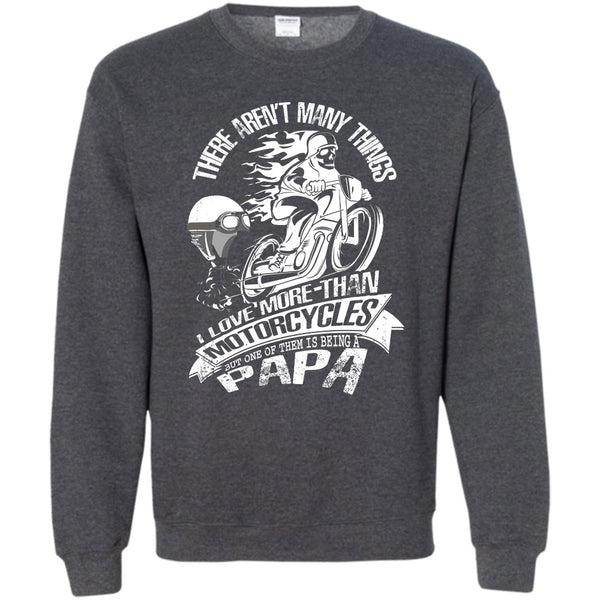 Being A Papa T Shirt, Coolest Biking Papa Sweatshirt