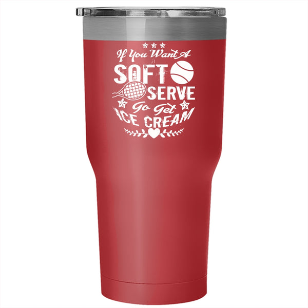 If You Want A Soft Serve Tumbler 30 oz Stainless Steel, Go Set Ice Cream Travel Mug