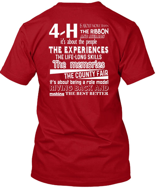 Being A Role Model Giving Back T Shirt, The Memories The County Fair T Shirt