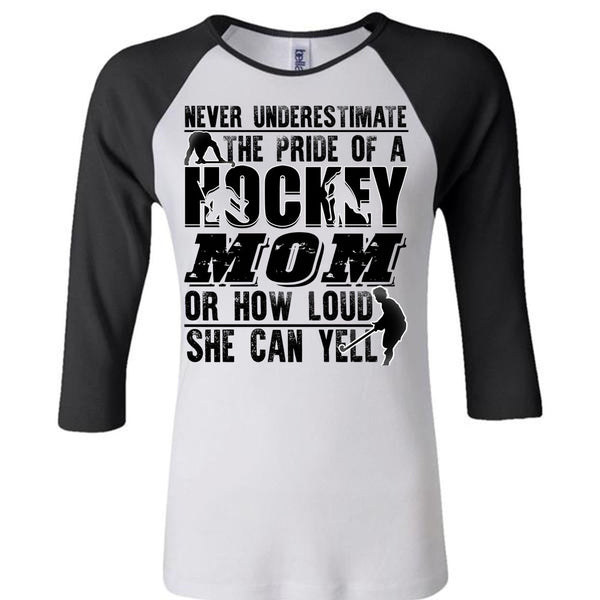 The Pride Of A Hockey Mom T Shirt, I Love Hockey T Shirt, Awesome T-Shirts