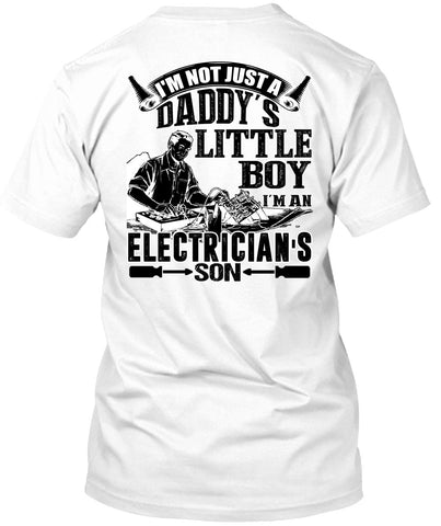 A black t-shirt with the shopify logo