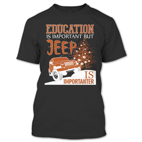 A black t-shirt with the shopify logo