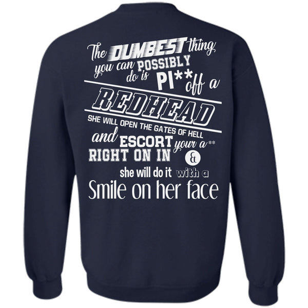 Being A Red Head T Shirt, I Love Hair Stylist Sweatshirt