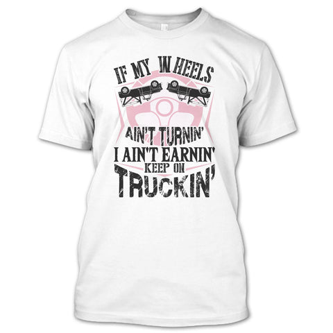 A black t-shirt with the shopify logo