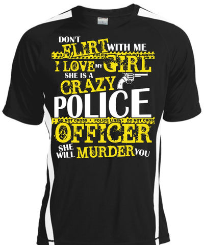 A black t-shirt with the shopify logo