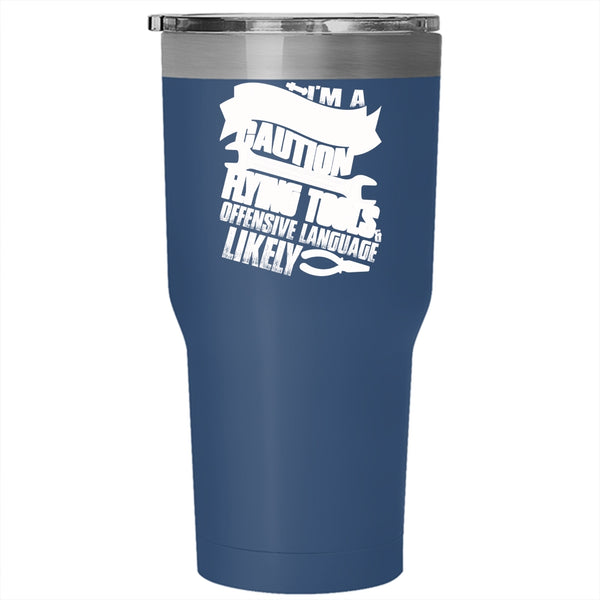 I'm A Mechanic Tumbler 30 oz Stainless Steel, Cool Gift For My Dad Travel Mug
