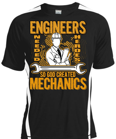 A black t-shirt with the shopify logo