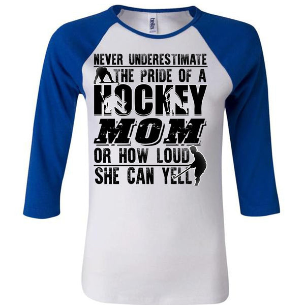 The Pride Of A Hockey Mom T Shirt, I Love Hockey T Shirt, Awesome T-Shirts