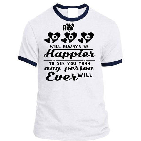 A black t-shirt with the shopify logo