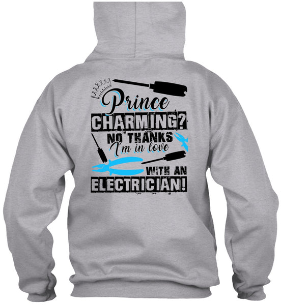 I'm In Love With An Electrician T Shirt, I Love Electrician T Shirt