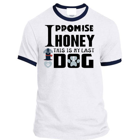 A black t-shirt with the shopify logo