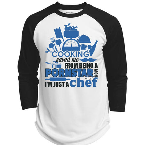 A black t-shirt with the shopify logo