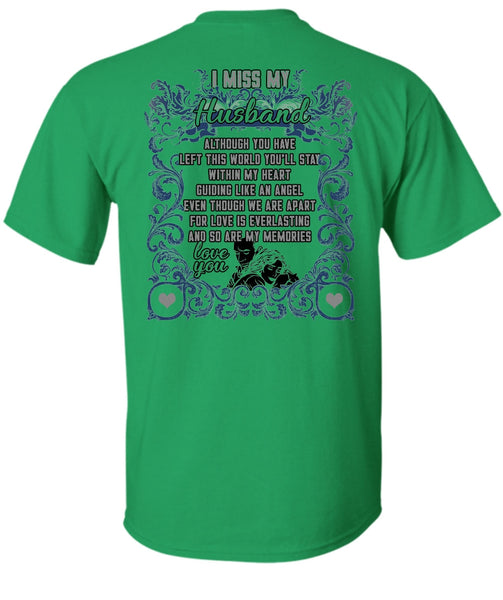 I Miss My Husband T Shirt, I Love Husband T Shirt