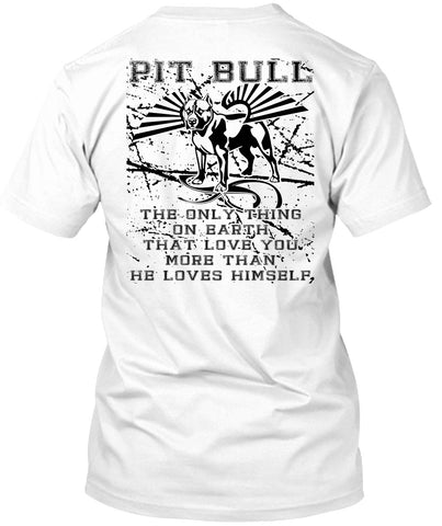 A black t-shirt with the shopify logo