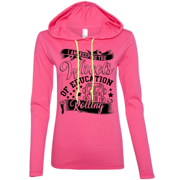 Wheels Of Education Rolling T Shirt, I Love Bus T Shirt, Awesome T-Shirts