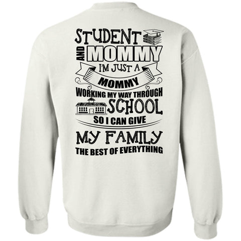 A black t-shirt with the shopify logo