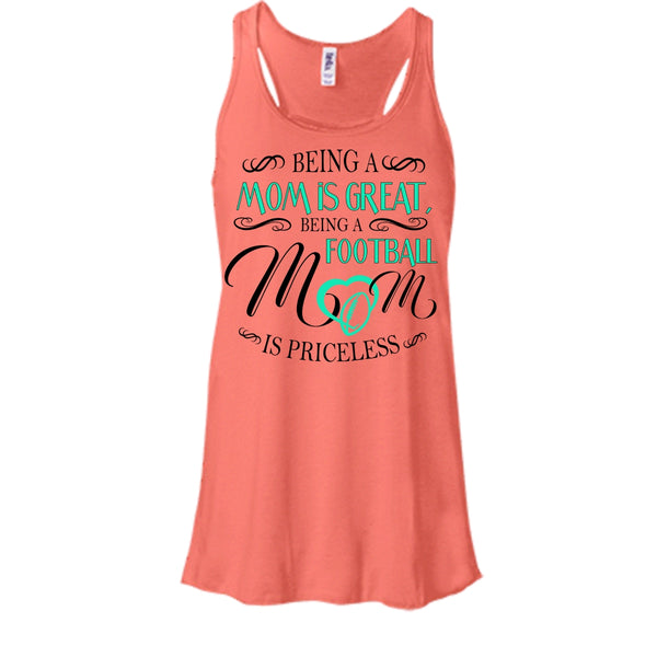 Being A Mom Is Great Shirt, Being A Football Mom Is Priceless Shirt, Sport Shirt