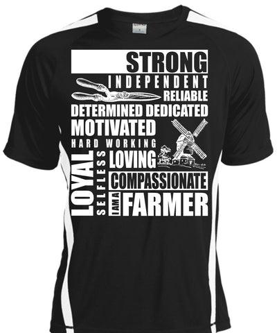 A black t-shirt with the shopify logo