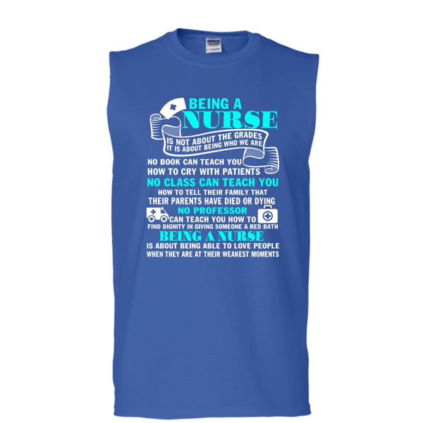 Being A Nurse T Shirt, Coolest Nurse T Shirt, Cool T Shirt (Men's Cotton Sleeveless)