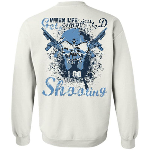 A black t-shirt with the shopify logo