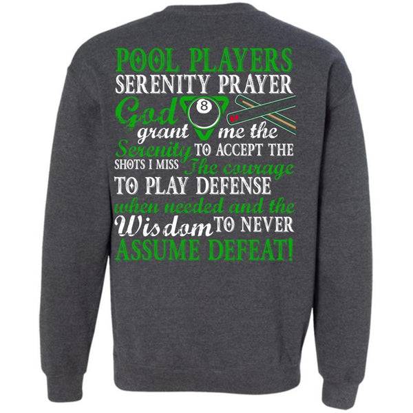Being A Pool Player T Shirt, I Love Pool Sweatshirt