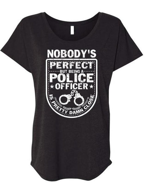 A black t-shirt with the shopify logo
