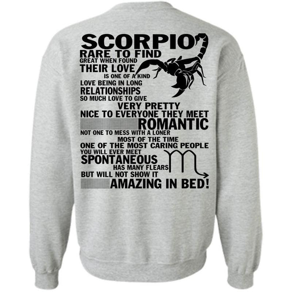 Being A Scorpio T Shirt, Scorpio Rare To Find Great Sweatshirt