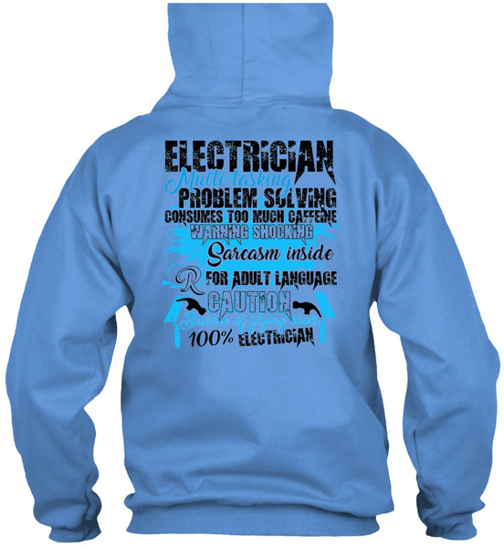 Electrician Multitasking T Shirt, I Love Electrician T Shirt