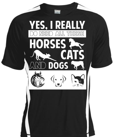 A black t-shirt with the shopify logo