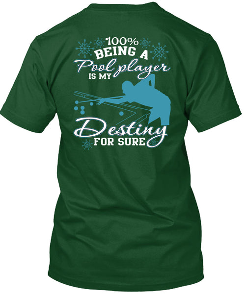Being A Pool Player T Shirt, I Love Pool T Shirt