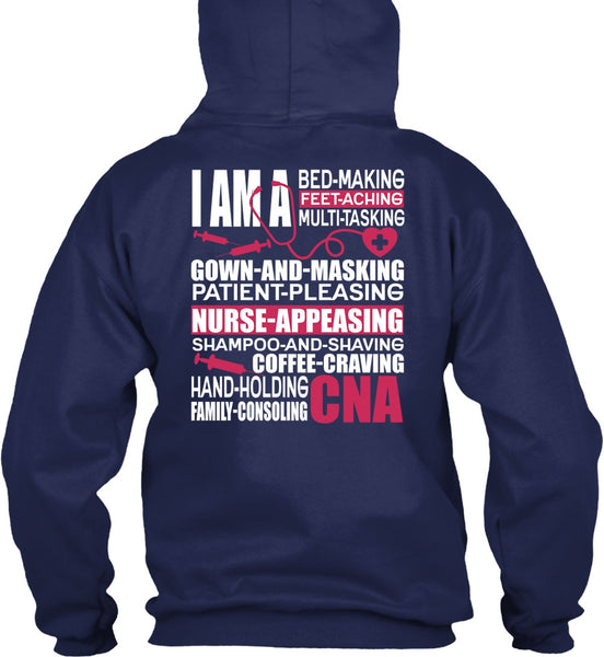 Family Consoling CNA T Shirt, Patient Pleasing T Shirt