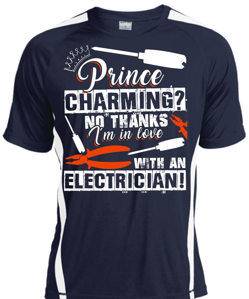 I'm In Love With An Electrician T Shirt, Being An Electrician T Shirt, Cool Shirt