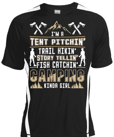 A black t-shirt with the shopify logo