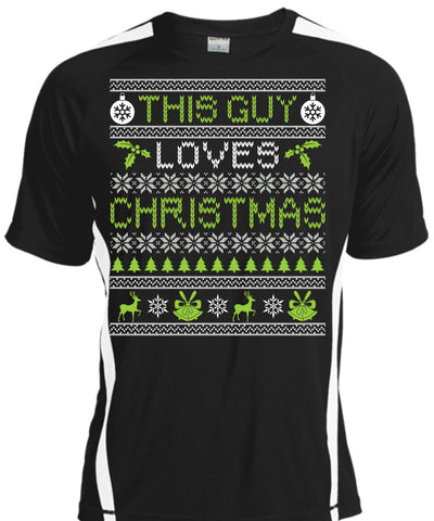 A black t-shirt with the shopify logo