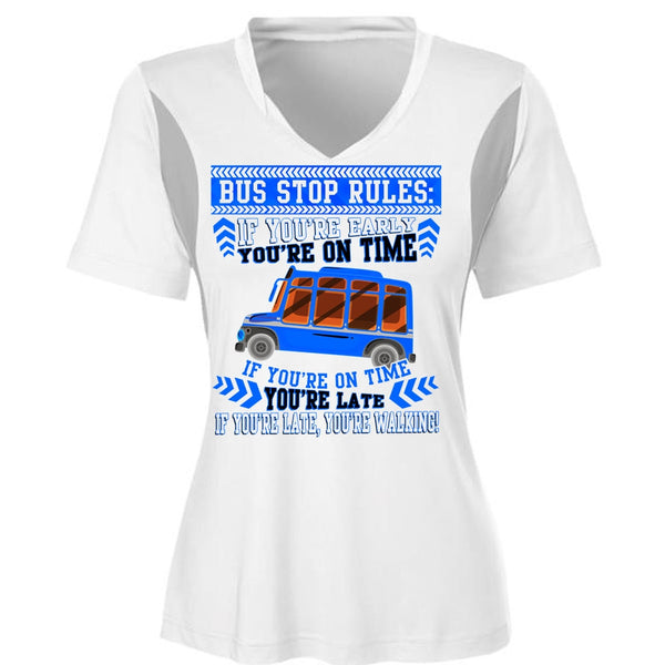 Bus Stop Rules T Shirt, I Love Bus T Shirt, Awesome T-Shirts