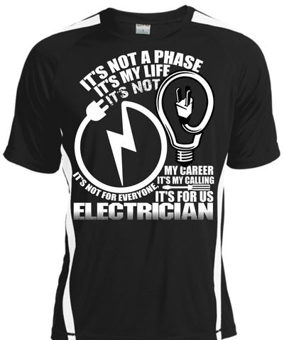 A black t-shirt with the shopify logo